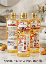 3 Pis Turmeric Super Whitening Oil (200ml)